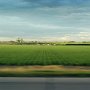 With our bags packed, we set off for Denver International Airport.  Between Greeley and Denver, there are many flourishing farms.