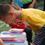 Vaseline Cotton Balls? Yep, the kids loved it.