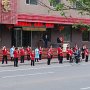 Morning and evening group exercises are commonly seen on the streets.