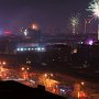 Fireworks light up the Hohhot sky during Lantern Festival.