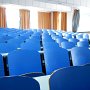 A typical lecture hall.  We use these for American culture lectures from time to time.