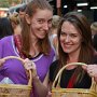 We have our baskets, ready to go for a Thai cooking class.